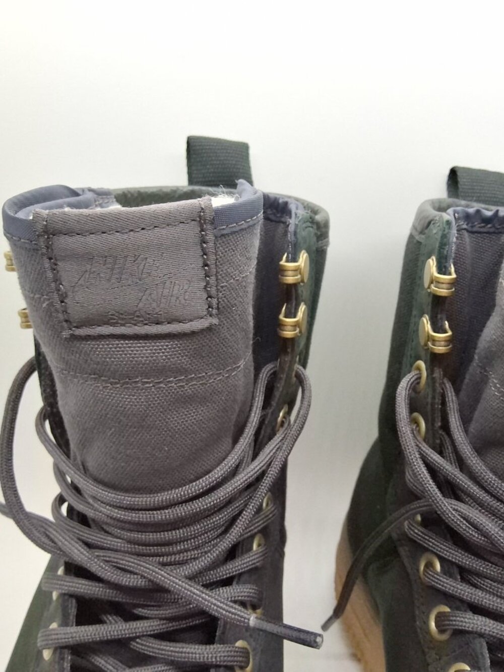 AF1 Nike SF Trainers Sneakers High Air Force Sherpa Size 8.5 Never Worn. No Box - Picture 7 of 16